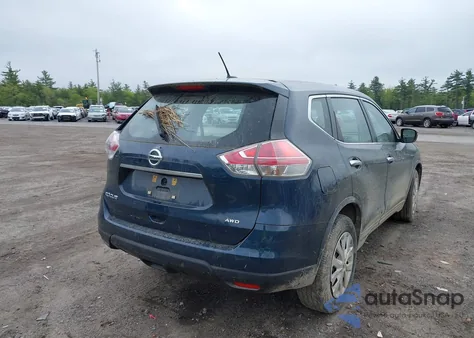 2015 Nissan Rogue S z USA, uszkodzony, nr VIN KNMAT2MV1FP578444